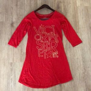 Victoria’s Secret Night Dress, Red, Small